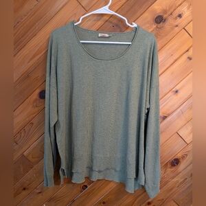 Faherty Golden Hour Lightweight Sweater in Desert Sage Size XL